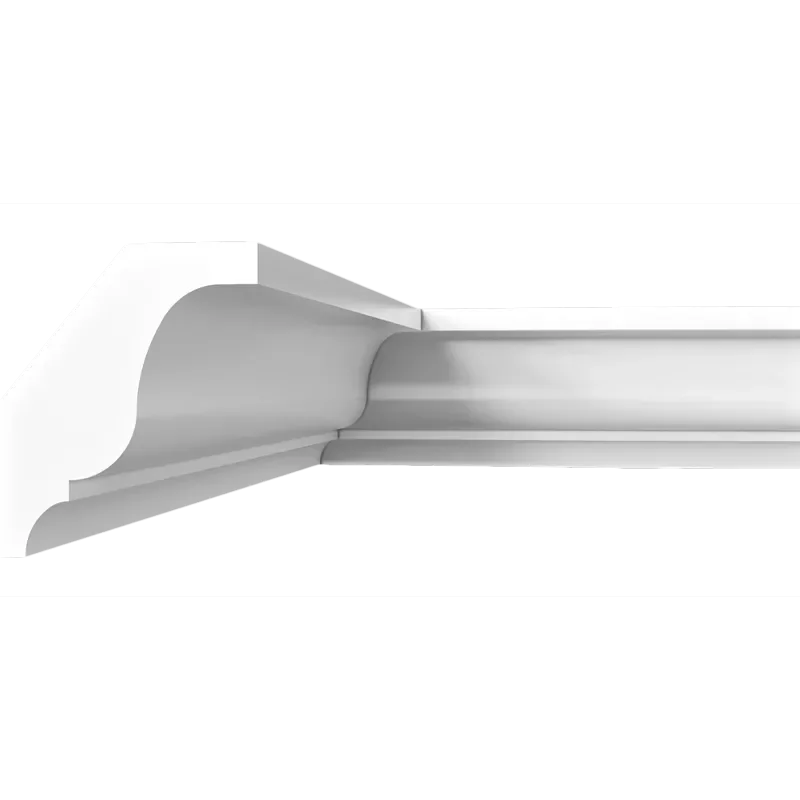 Профильные карнизы 90x77 мм, гладкий