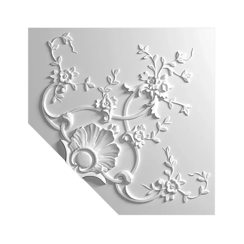 Карнизы с орнаментом 478x29x478 мм, с орнаментом