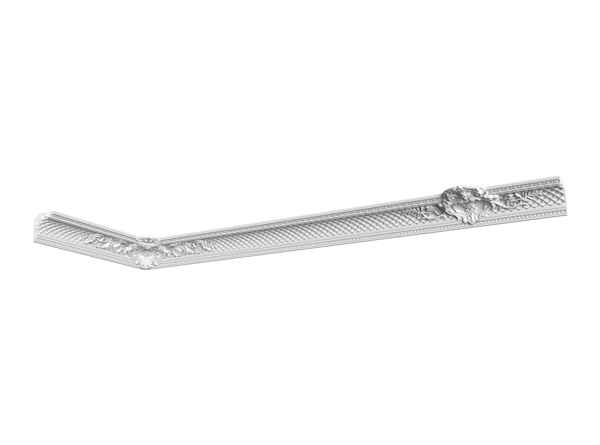 Карниз с рисунком Дк-229, 154Нх150мм