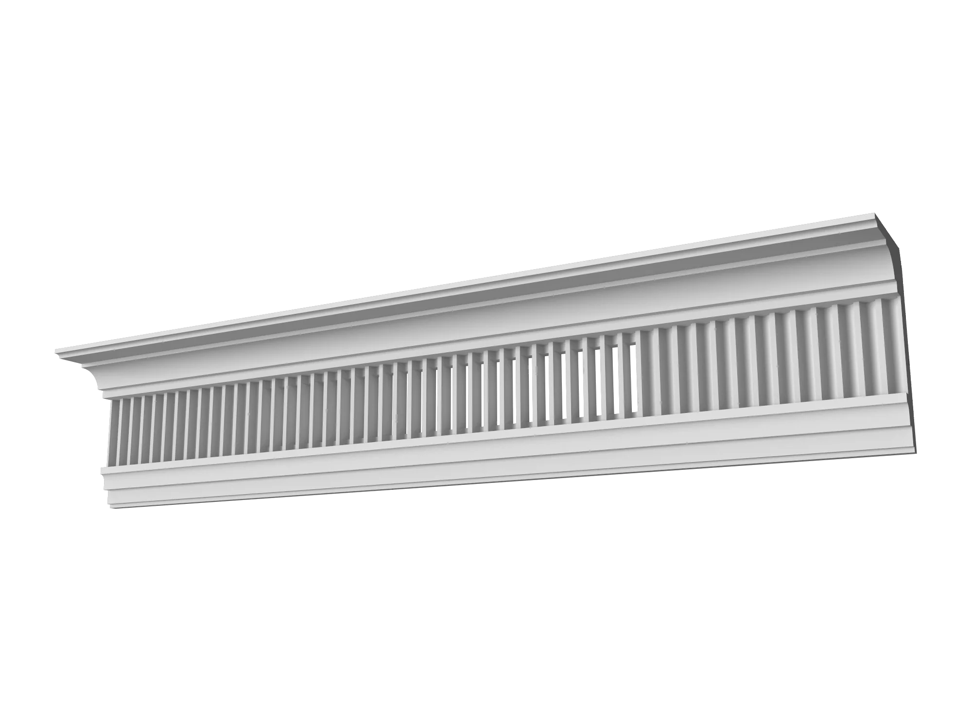 Карнизы с орнаментом 196x121 мм, с орнаментом