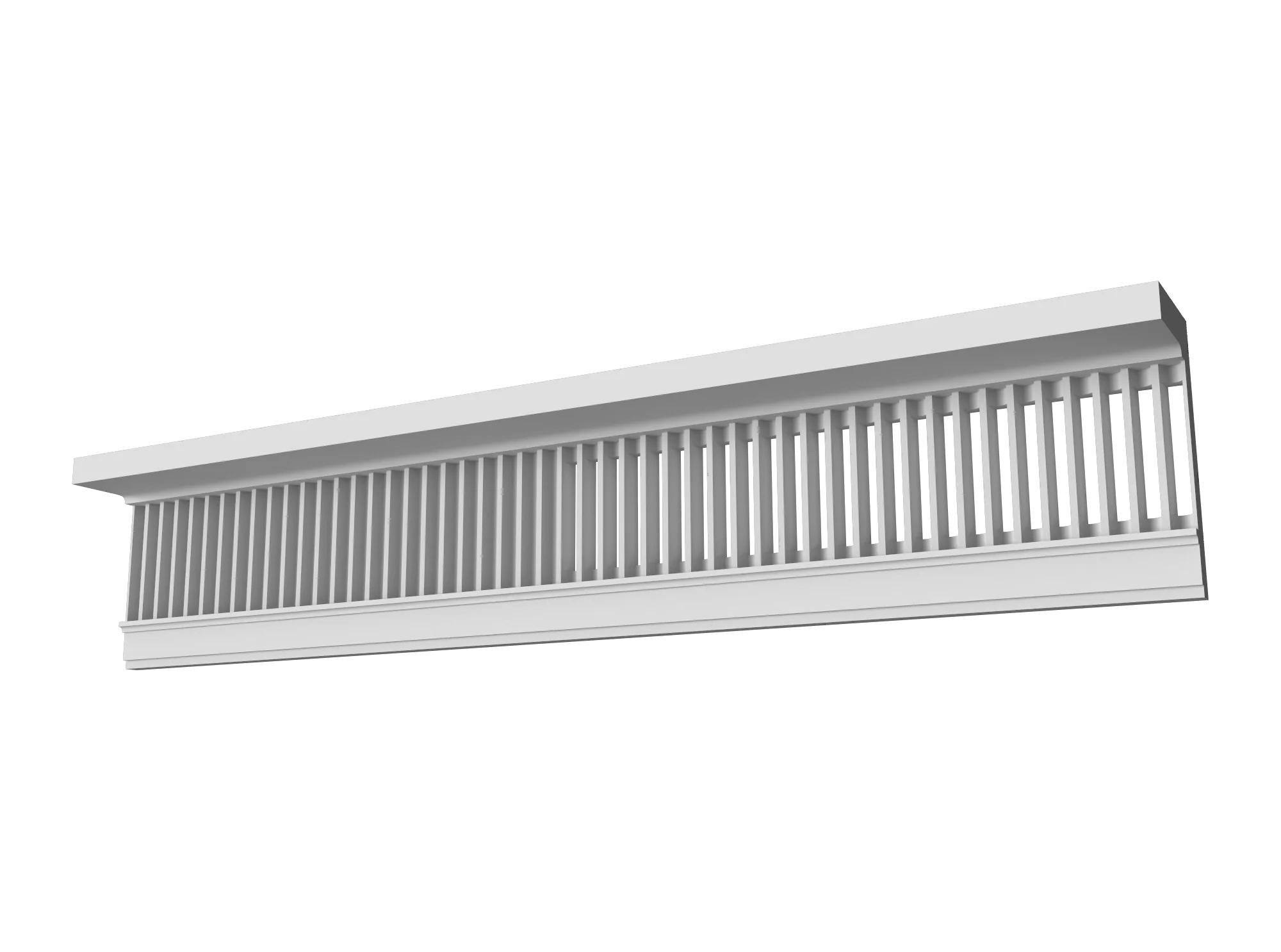 Карнизы с орнаментом 197x97 мм, с орнаментом