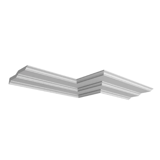 Профильные карнизы 45x180 мм, гладкий