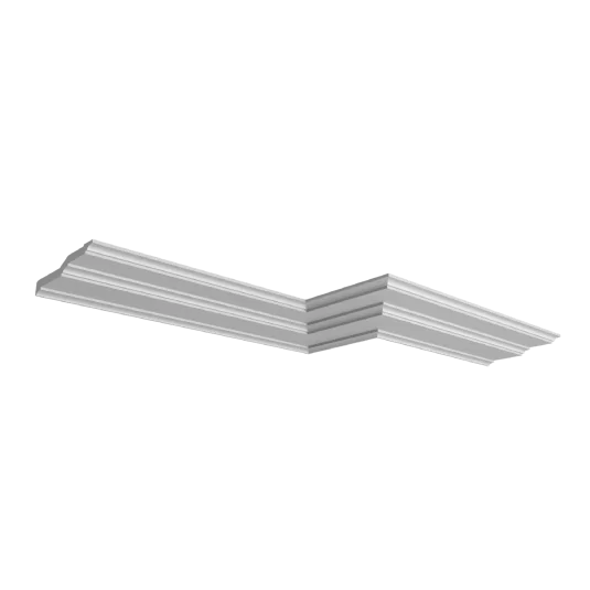 Профильные карнизы 45x200 мм, гладкий