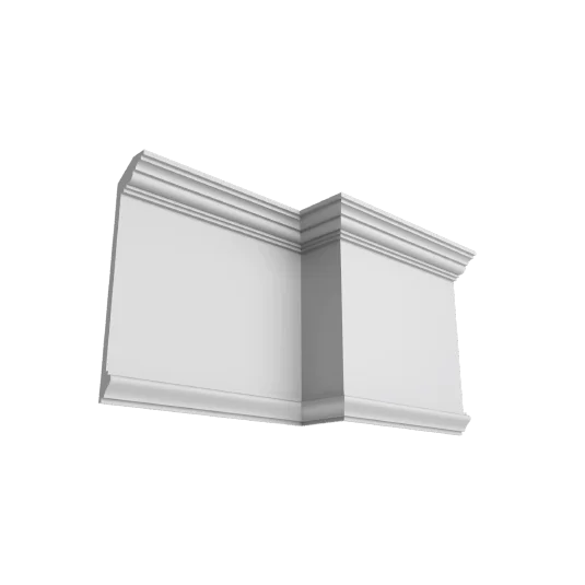 Профильные карнизы 250x50 мм, гладкий