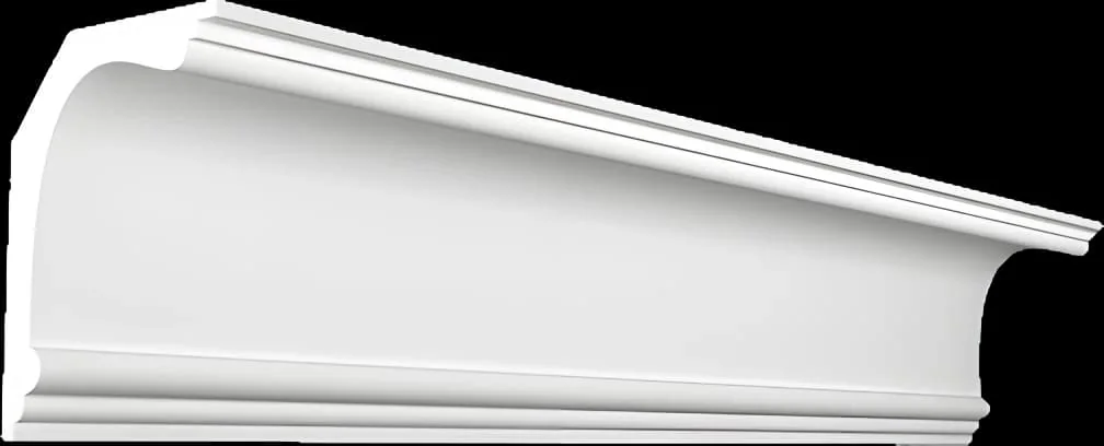 КT101. Карниз гипсовый (потолочный плинтус) (h120x90мм)