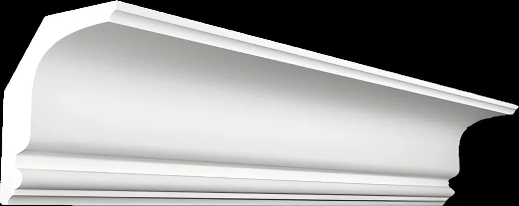 КT105. Карниз из гипса (потолочный плинтус) (h78x70мм)