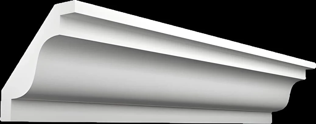 КT108. Карниз из гипса (потолочный плинтус) (h80x77мм)
