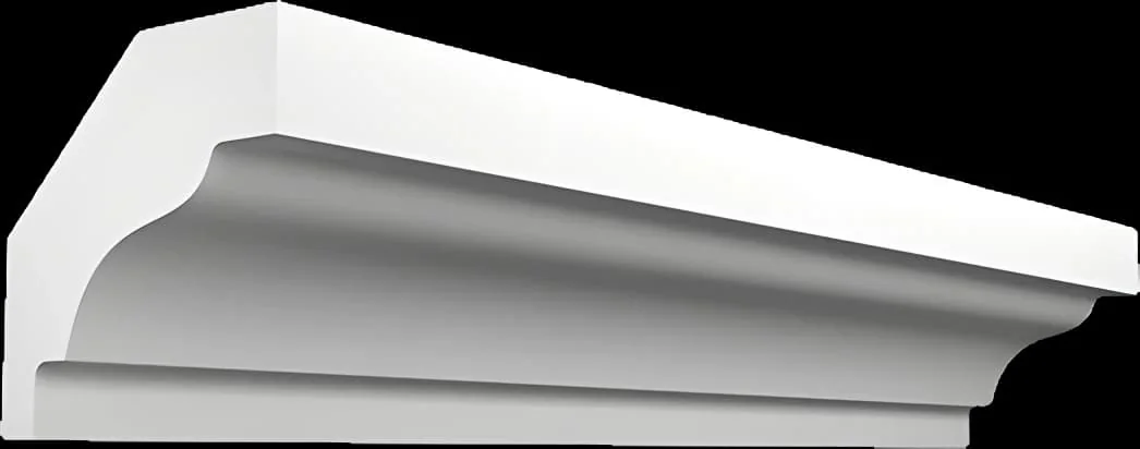КT110. Карниз из гипса (потолочный плинтус) (h49x49мм)