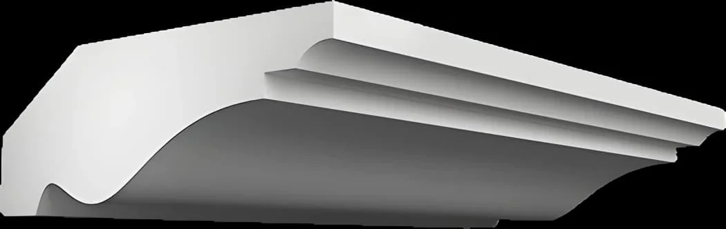 КT132. Карниз из гипса (потолочный плинтус) (h30x80мм)