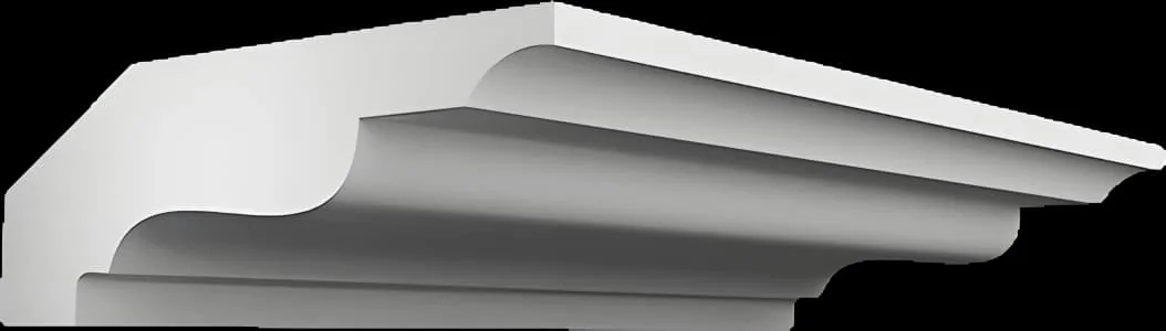 КT133. Карниз гипсовый (потолочный плинтус) (h35x100мм)