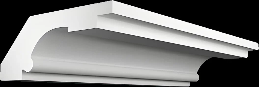 КT135. Карниз из гипса (потолочный плинтус) (h40x97мм)