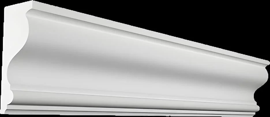 KT140. КT140. Карниз гипсовый (потолочный плинтус) (h100x40мм)