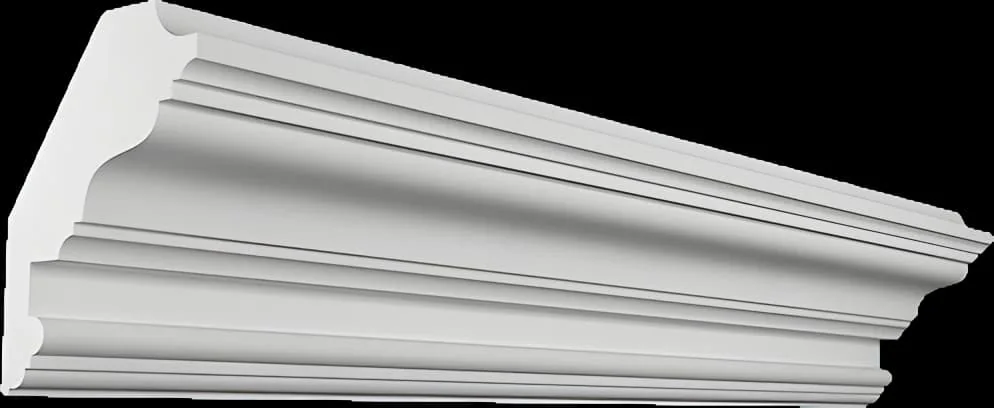 КT180. Карниз гипсовый (потолочный плинтус) (h120x90мм)