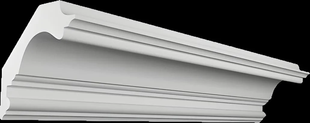 КT181. Карниз из гипса (потолочный плинтус) (h92x90мм)