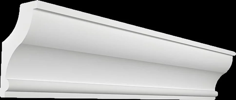 КT332. Карниз из гипса (потолочный плинтус) (h70x40мм)