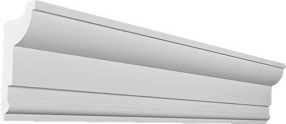 KT378-S. Карниз из гипса для скрытого освещения (h120x50мм)