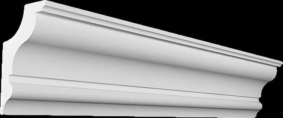 КT384. Карниз гипсовый (потолочный плинтус) (h120x70мм)
