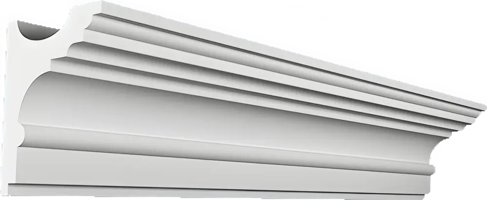 KT420-S. Карниз из гипса для скрытого освещения (h150x120мм)